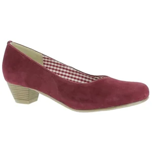 HIRSCHKOGEL Damskie czółenka 3007810, czerwony Bordo 024, 39 eu - Czółenka - miniaturka - grafika 1