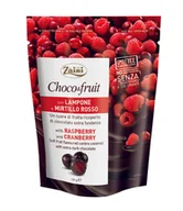 Gumy do żucia, lizaki, dropsy - DRAŻE OWOCOWE W CZEKOLADZIE ZAINI CHOCO&FRUIT MIKS MALINA ŻURAWINA 125G - miniaturka - grafika 1