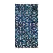 Notesy i bloczki - Notes Blue Velvet Slim Linia - miniaturka - grafika 1