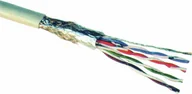 Kable miedziane - Kabel sieciowy S/CONN do maksymalnej łączności Kabel instalacyjny LAN, kat. 5e, SF/UTP, folia ALU i pleciony ekran, sztywna żyła wewnętrzna, 50,0 m (75205-50S) - miniaturka - grafika 1