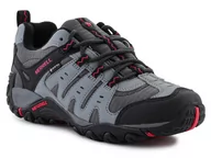 Buty trekkingowe damskie - Merrell Accentor Sport Gtx Granite/Rose red J98408 - miniaturka - grafika 1
