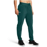 Spodnie sportowe damskie - Spodnie damskie Under Armour ArmourSport High Rise Wvn Pnt Rozmiar: S / Kolor: zielony/niebieski - miniaturka - grafika 1