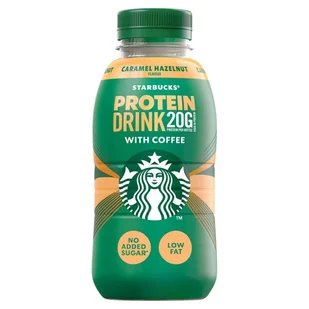 Starbucks Caramel Hazelnut Wysokobiałkowy napój mleczno-kawowy 330 ml - Kefiry, jogurty, maślanki - miniaturka - grafika 1