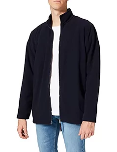 JP 1880 Męska kurtka polarowa, duże rozmiary, duże rozmiary, L-8XL, outdoorowa, stójka, kieszenie na zamek błyskawiczny, do 8 XL 705552, ciemny morski, 4XL - Kurtki męskie - miniaturka - grafika 1