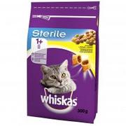 Sucha karma dla kotów - Whiskas Sterile kurczak 0,3 kg - miniaturka - grafika 1