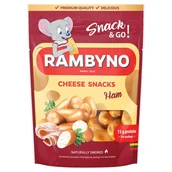 Sery - Rambyno Wędzona przekąska z sera topionego z szynką 75 g - miniaturka - grafika 1