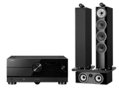 Kino domowe - Yamaha RX-A4A (czarny) + 702 S3 + HTM72 S3 (czarny) - miniaturka - grafika 1