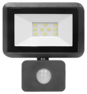 Lampy ogrodowe - Orno BULLED S 10W naświetlacz z PIR, 800lm, IP44, 4000K, Alu+szkło - miniaturka - grafika 1