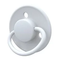 Smoczki uspokajające - MININOR, Smoczek lateksowy, 0m+, Snow, 2-pak - miniaturka - grafika 1