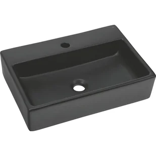 baliv Umywalka W WBA-7160 nablatowa ceramiczna czarna - Umywalki baliv Umywalka W WBA-7160 nablatowa ceramiczna czarna - Umywalki - miniaturka - grafika 1