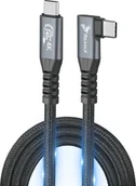 Kable komputerowe i do monitorów - KABEL USB C 5M DO OCULUS STEAM VR QUEST 3 3S META VR TETHERING 20Gbps 240W - miniaturka - grafika 1