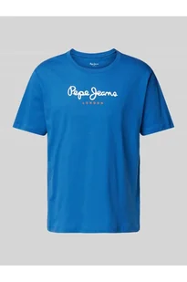 T-shirt z nadrukiem z logo model EGGO - Pepe Jeans - Koszulki męskie - miniaturka - grafika 1