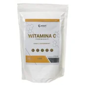 Witaminy i minerały - WISH Pharmaceutical WISH PHARMACEUTICAL Vitamin C 1000mg (Kwas L-Askorbinowy) 500g duża dawka witaminy C - miniaturka - grafika 1