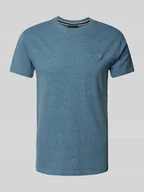 Koszulki męskie - T-shirt z wyhaftowanym logo - miniaturka - grafika 1