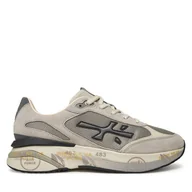 Sneakersy męskie - Sneakersy Premiata MOERUN VAR 7304 Szary - miniaturka - grafika 1