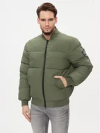 Kurtki męskie - Calvin Klein Jeans Kurtka przejściowa J30J324072 Zielony Regular Fit - miniaturka - grafika 1