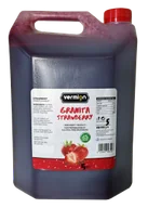 Syropy i koncentraty owocowe - Granita Truskawka syrop - Vermion Deluxe Food Slush Strawberry 5kg - miniaturka - grafika 1