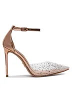Czółenka - Steve Madden Szpilki Ravaged Sandal SM11002564 SM11002564-686 Różowy - miniaturka - grafika 1