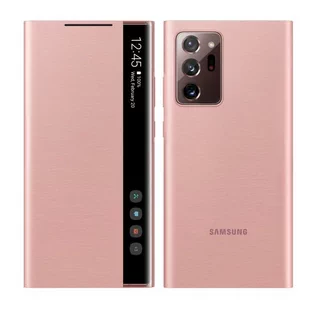 Samsung Galaxy Note20 Ultra Clear View Cover EF-ZN985CA brązowy przedsprzedaż EF-ZN985CAEGEU - Etui i futerały do telefonów - miniaturka - grafika 1