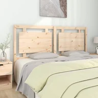 Inne meble do sypialni - Lumarko Wezgłowie łóżka, 165,5x4x100 cm, lite drewno sosnowe - miniaturka - grafika 1