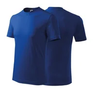 Moda i Uroda OUTLET - Koszulka chabrowa z krótkim rękawem z logo na sercu i plecach unisex z nadrukiem logo firmy 200g HEAVY110 kolor 05 koszulka krótki rękaw - miniaturka - grafika 1