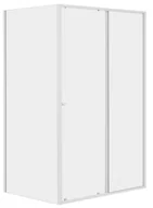 Kabiny prysznicowe - Kabina prysznicowa 140x90x200 cm biały mat Contour - miniaturka - grafika 1