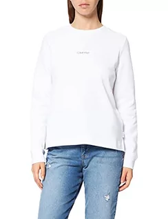 Bluzy damskie - Calvin Klein Mini bluza damska, Jasnobiały, XXS - grafika 1