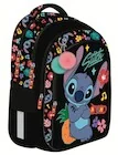 Plecak plecak 4 komorowy 16" BPL58 Stitch Black Aloha - Plecaki - miniaturka - grafika 15