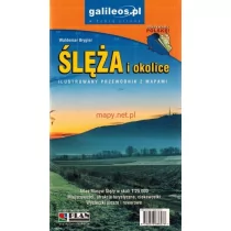 Plan galileos.pl. Ślężą i okolice. Ilustrowany przewodnik z mapami praca zbiorowa - Przewodniki - miniaturka - grafika 1