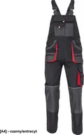 Odzież robocza - CERVA FF HANS - ogrodniczki - czarny/antracyt 56 - miniaturka - grafika 1