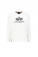 Bluzy męskie - Bluza Alpha Industries Basic Sweater white XXL - miniaturka - grafika 1