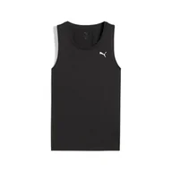 Koszulki sportowe damskie - Damska koszulka bez rękawów TAD ESSENTIALS PUMA Black - miniaturka - grafika 1