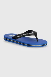 Buty dla chłopców - Quiksilver japonki dziecięce MOLOKAI CORE kolor niebieski - grafika 1