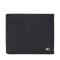 Portfele - Duży Portfel Męski Tommy Hilfiger Th Flag Cc & Coin AM0AM13709 Granatowy - miniaturka - grafika 1