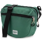 Torby sportowe - Saszetka torba Spokey Croco SPK-943 (kolor Zielony, rozmiar 4L) - miniaturka - grafika 1