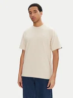 Koszulki męskie - Vans T-Shirt Left Chest II VN000P1P Beżowy Loose Fit - miniaturka - grafika 1