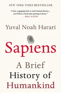 Vintage Cookery Books Sapiens a brief history of humankind - Yuval Noah Harari - Kulturoznawstwo i antropologia - miniaturka - grafika 1