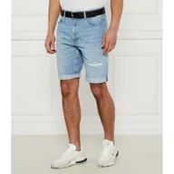 Spodenki męskie - DONDUP - made in Italy Jeansowe szorty LENZ Regular Fit - miniaturka - grafika 1