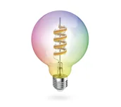 Systemy inteligentnych domów - Hama WiFi E27 4,9W RGBW Filament - miniaturka - grafika 1