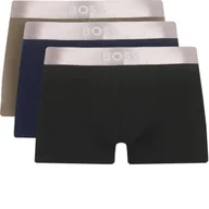 Majtki męskie - BOSS BLACK Bokserki 3-pack Trunk 3P Metallic - miniaturka - grafika 1