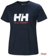 Koszulki i topy damskie - Koszulka damska HELLY HANSEN Logo T-Shirt 3.0 - Navy - miniaturka - grafika 1