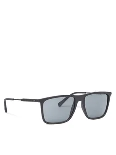 Armani Exchange Okulary przeciwsłoneczne 0AX4160S 807887 Czarny - Okulary przeciwsłoneczne - miniaturka - grafika 1
