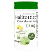 Witaminy i minerały - Vitadiet HalitoDiet Cynk do ssania cytrynowy - miniaturka - grafika 1