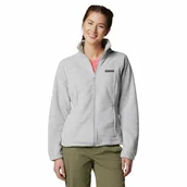 Bluzy damskie - Damska bluza polarowa Columbia Benton Springs Full Zip cirrus grey - L - miniaturka - grafika 1