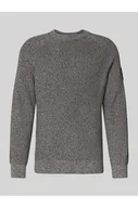 Swetry męskie - Sweter z dzianiny o kroju regular fit z czystej bawełny - Tom Tailor Denim - miniaturka - grafika 1