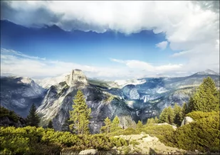 Yosemite National Park., Carol Highsmith - plakat 100x70 cm - Plakaty - miniaturka - grafika 1