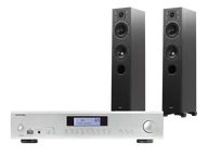Zestawy stereo - Rotel A12 MKII (srebrny) + Diva 5 (czarny) - miniaturka - grafika 1