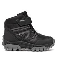 Buty dla chłopców - Kozaki Geox J Himalaya Boy B Abx J46FRD 050FU C9999 S Czarny - miniaturka - grafika 1