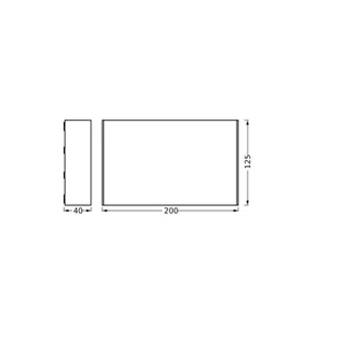 OSRAM Kinkiet zewnętrzny LED ENDURA STYLE ILJA, aluminiowy / szary / cynkowy, tworzywo sztuczne, nowoczesny - Lampy ogrodowe - miniaturka - grafika 1