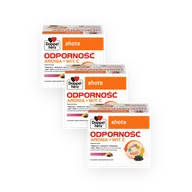 Witaminy i minerały - 3x Doppelherz® shots ODPORNOŚĆ Aronia + wit. C, 3x20 ampułek ZESTAW - miniaturka - grafika 1